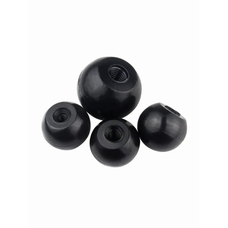 M4 M5 M6 M8 M10 M12 M16 Red Black Handle Ball Knob Nut Bakelite Handle Cover Sleeve