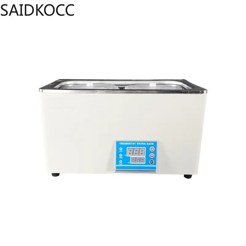 SAIDKOCC HH-1-6 Laboratory Water Bath Constant Temperature Digital Display One-time Molding 304 Stainless Steel Thermostat Tank