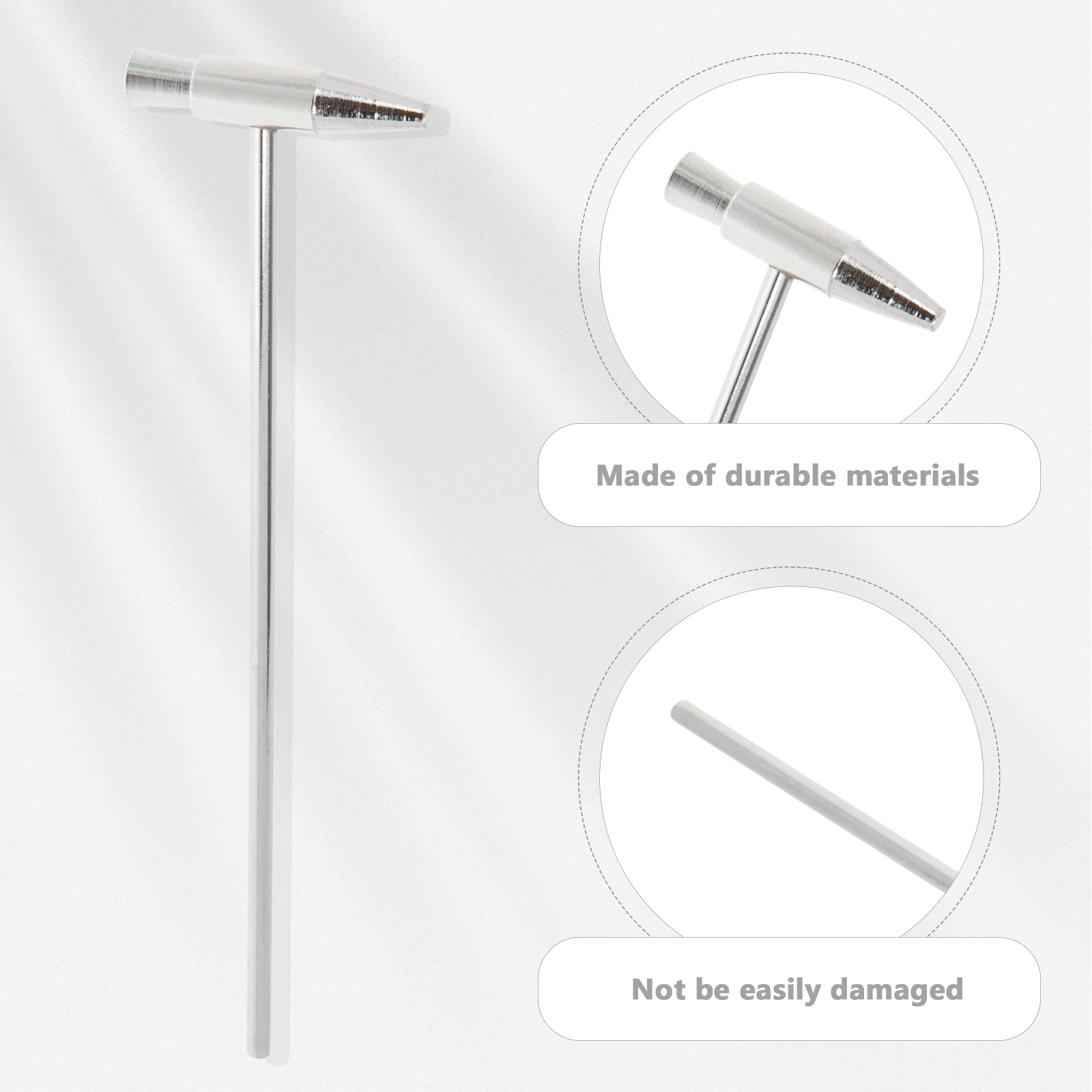 

5 Pcs Tool Tuning Hammer Mini Multifunction Jewelry Hammers Metal Silver Small Versatile Watch Piano