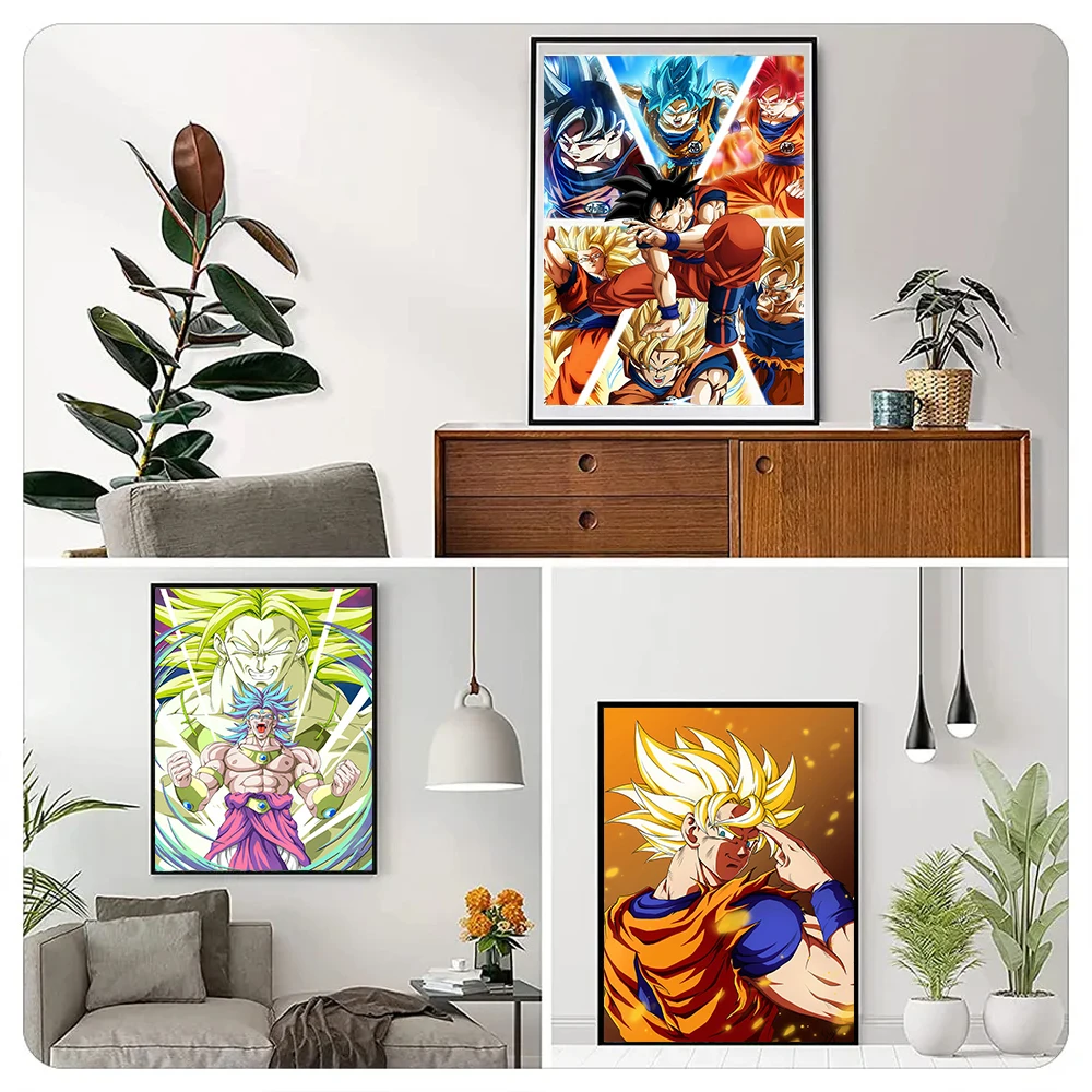 Japanese Anime Diamond Paintin - Resin Art Goku ulasan dan harga