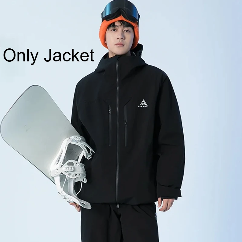 

2025New 3LSki Coat Unisex Detachable 3-in-1 Snowboarding Waterproof Windproof Breathable Warm Winter Outerwear Sports Men Women