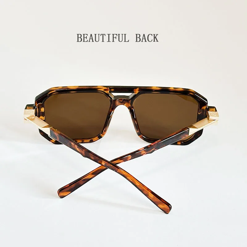 2025 Square Sunglass Men Vintage Sunscreen Sunglasses Women Retro Fashion Glasses Luxe Gafas De Sol Hombre Lunette Soleil Femme