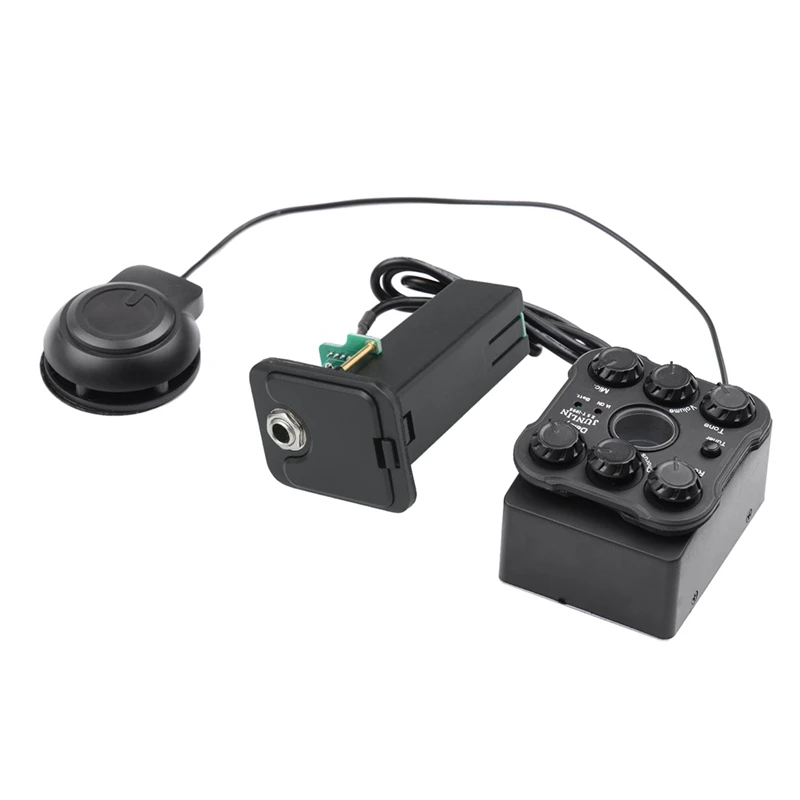 

Звукосниматель для акустической гитары K4, резонансные звукосниматели, система предусилителяJAS