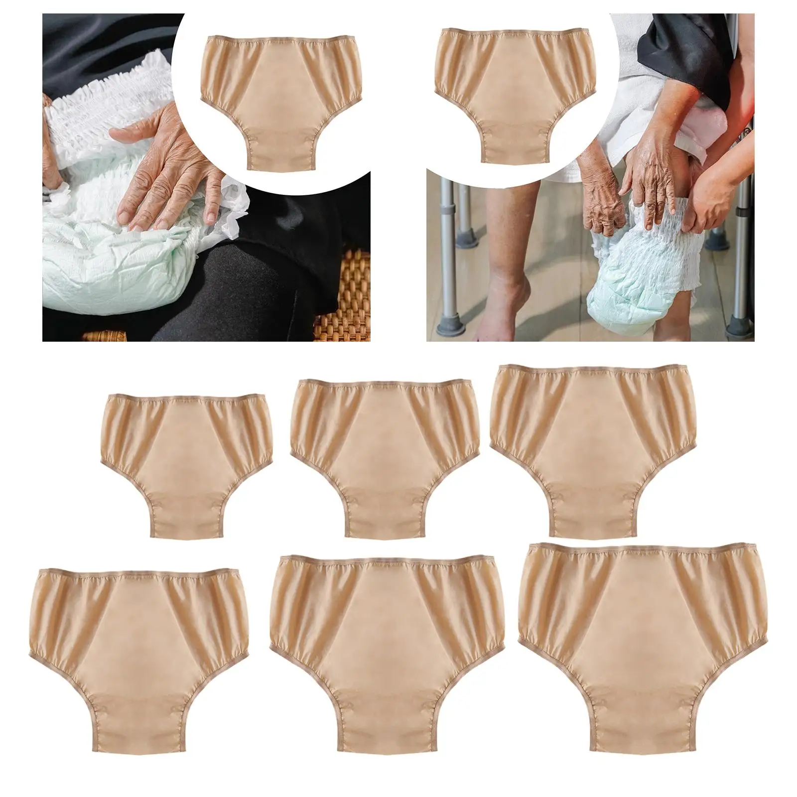 Incontinence Cover Pant Pull on Underwear for Senior People Disabled Elderly