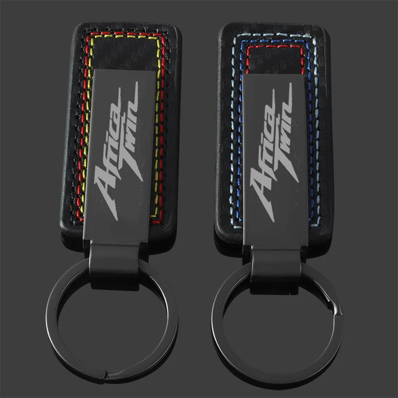 Alloy Motorcycle Keychain Keyring Gift for Africa Twin CRF1000L CRF1000L CRF1100 CRF1000 L 2024 Key Chains Buckle Car Styling