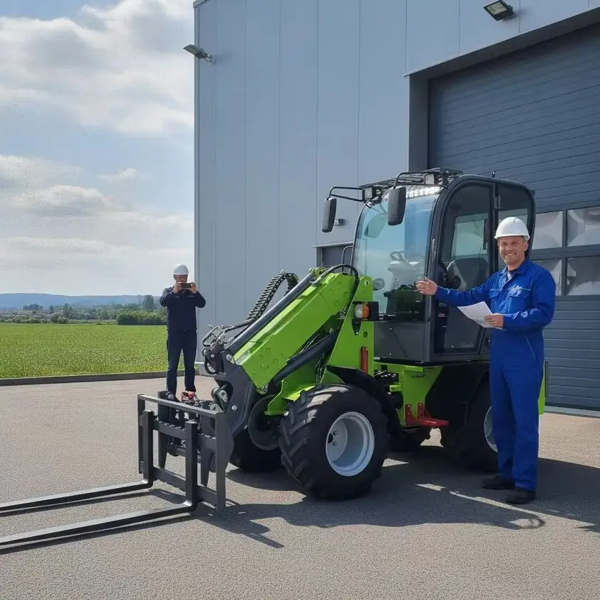 

Custom ZL918X Telescopic Loader for Precast Concrete Yard Handling CE Euro 5 Hydraulic Machine System