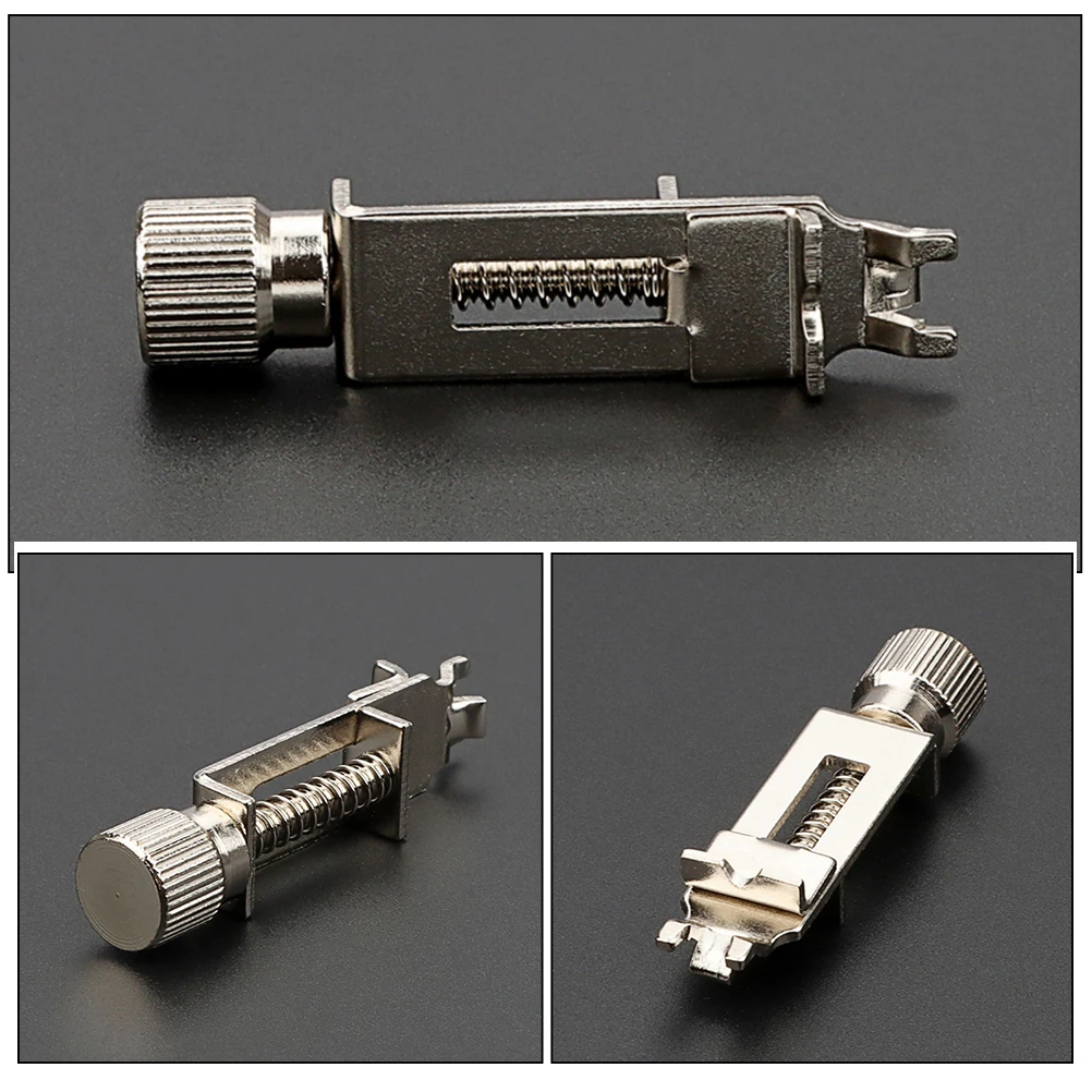 

Stable Guitar Intonation Tool Replacement Bridge Adjustment Accessories Durable Metal Parts Saddle Repair Tools for Guitar