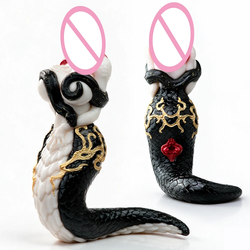 YOCY Liquid Silicon Snake-woman Shape Masturbator 1.95kg Stroker Fantasy Adult Sex Toys for Man Penis Massage Art Toys