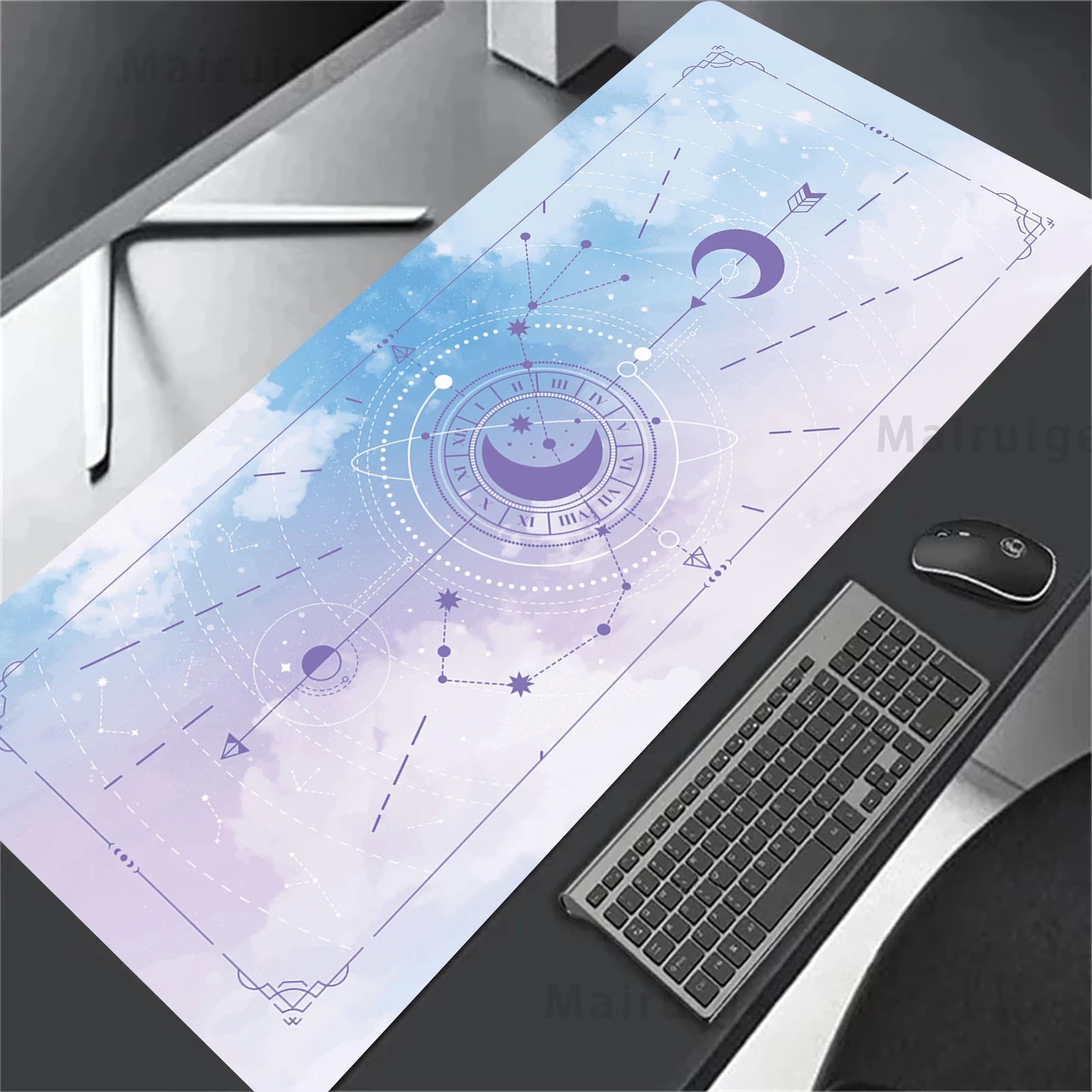 Коврик для мыши Xxl Настольный коврик Волшебные колдовские карты ПК Геймер Игровой коврик Настольные аксессуары Офисный ковер Настольный коврик Настольная подушка Набор