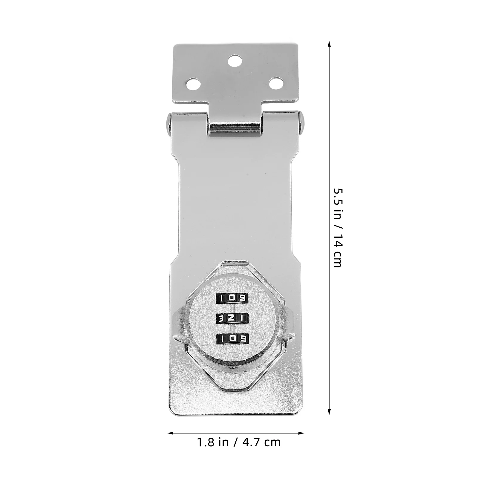 

1 set 1 Set Password Durable Mechanical Combination Lock For Drawer Cupboard Durable Password Lock Locker Door Security