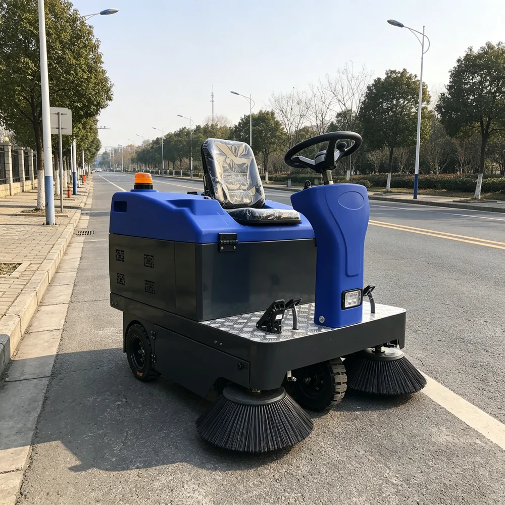 Intelligent and environmentally friendly sweeper, suitable for automatic cleaning vehicles in indoor shopping malls, factories
