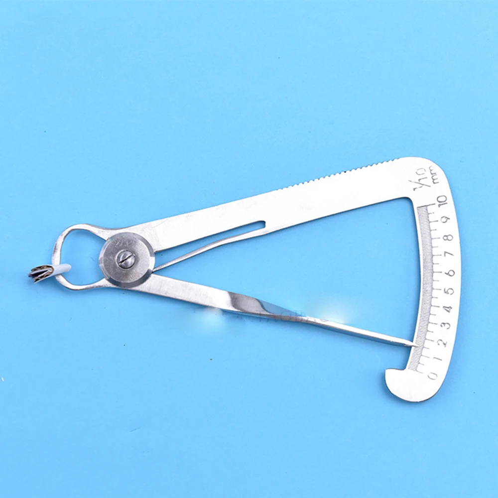 الفولاذ المقاوم للصدأ الأوتوكلاف الفرجار الأسنان الجراحية طبيب الأسنان مختبر الأسنان حاكم #2