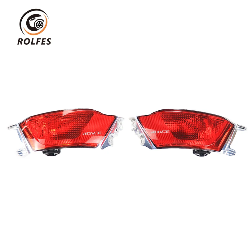 ROLFES For Land Rover Range Rover Sport 2014-2022 Jaguar F-PACE Left Right Side Car Rear Bumper Fog Lamp Light LR095708 LR095709