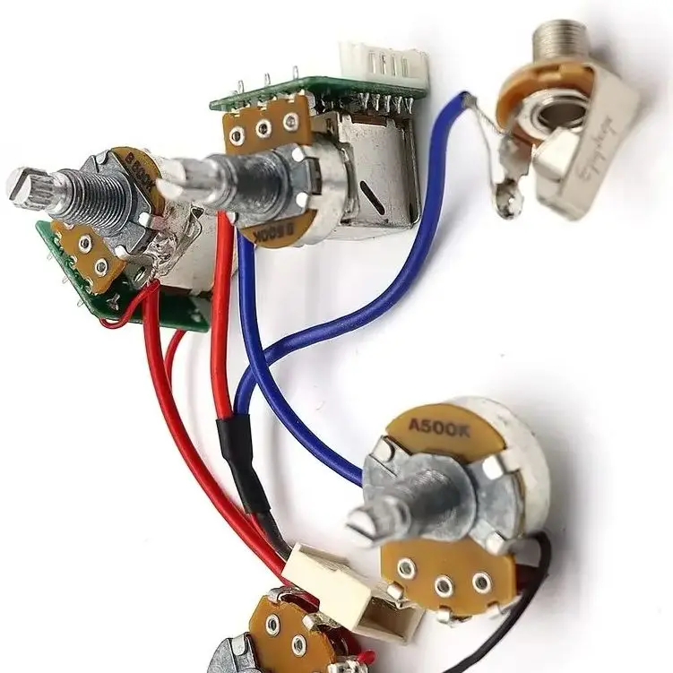 Electric Guitar Alnico Humbucker Pickups LP-style Standard ProBucker N And B with pro Wiring Harness for EPI Guitar