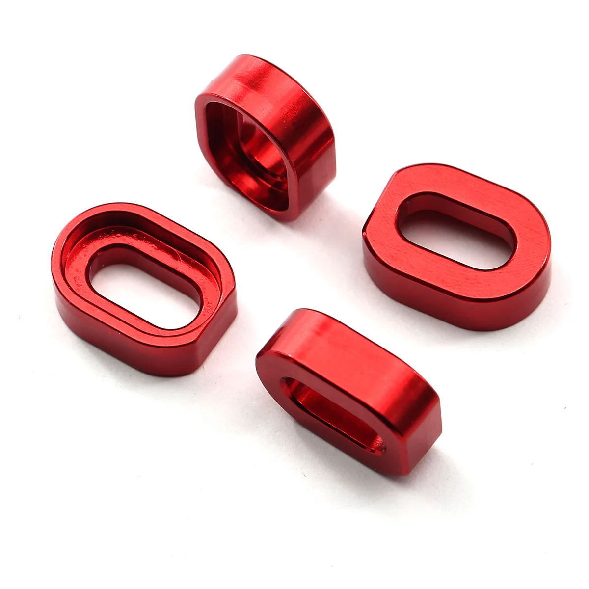 Aluminum Alloy Fixing Motor Base Reinforcement with Screws Kit for Traxxas 1/5 X-Maxx 6S Monster Truck Accessories Red