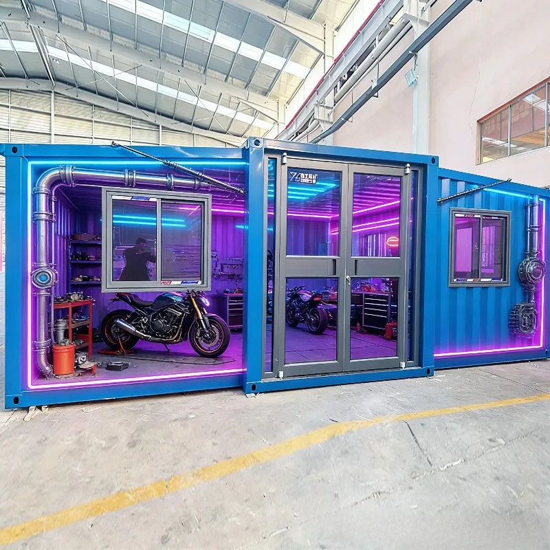 Container House Four Bedrooms One Bathroom Luxury 20 40ft Prefab Folding Container Homes for Sale Prefab Houses