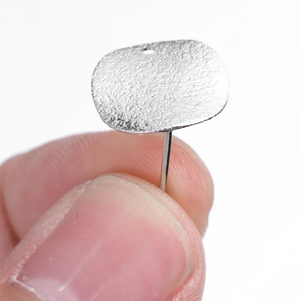 

30 шт., пустые стойки, шпильки, основа для изготовления ювелирных изделий своими руками, лицевые панели для сережек, лотки, аксессуары для сережек «сделай сам», ювелирные изделия, драгоценный камень