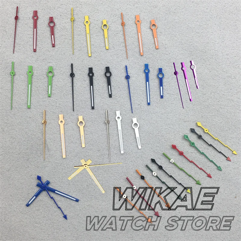 

NH35 Lightning Second Hands Green Red Silver Gold Blue Orange Purple Watch Needles For NH35 NH36 NH38 NH39 Movement Watch Points
