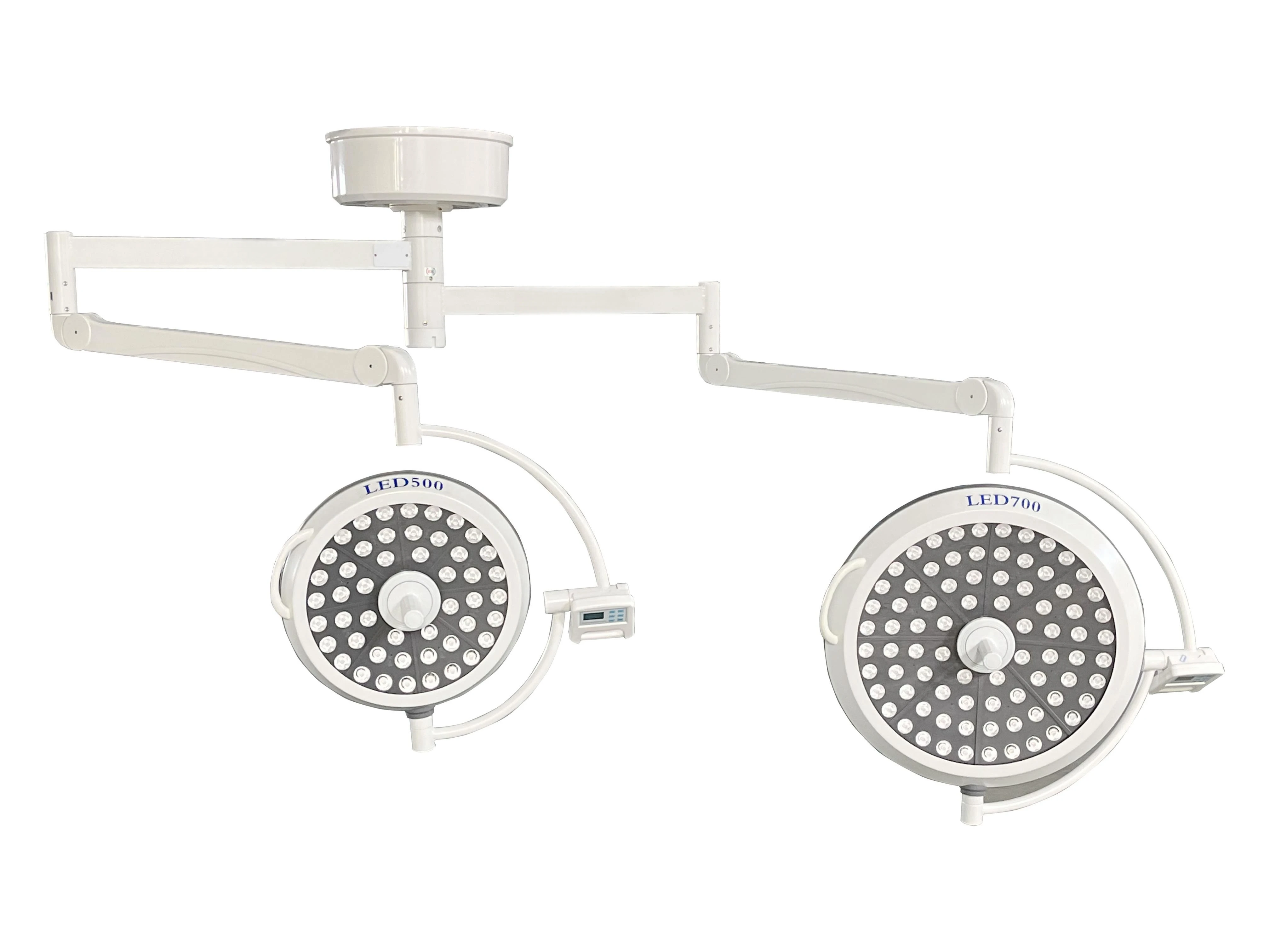 Hospital Ceiling Mounted Shadowless LED Operating Light Theater LED Surgical Lamp