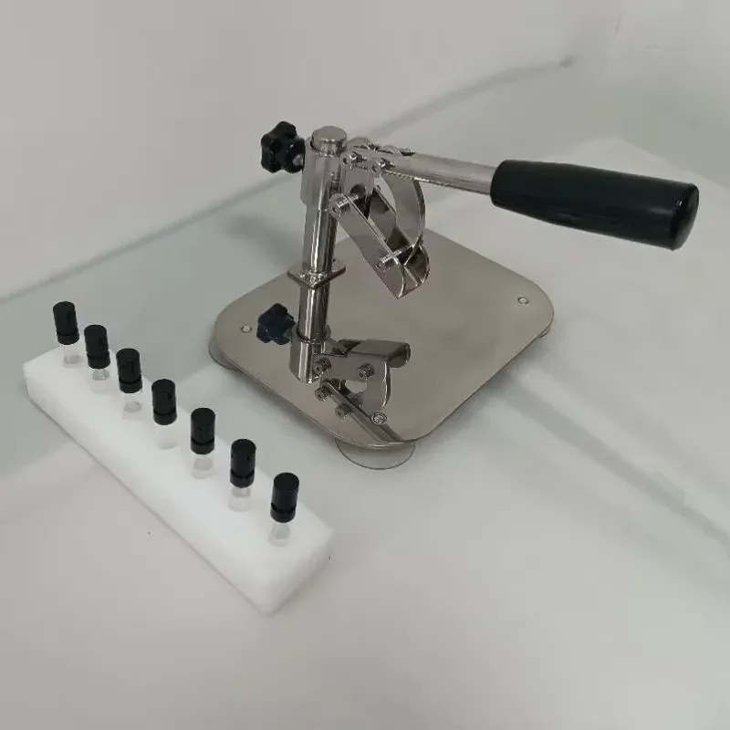 Manual Perfume Bottle Capper for Small Sample 2ml 3ml 5ml 10ml Mini Glass Perfume Vials Crimping Machine Perfume Vial Crimper