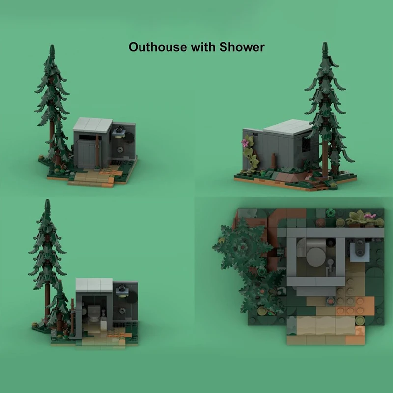 1574pcs MOC A Frame Cabins Ideas CUUSOO Model Building Blocks Creative DIY Gift Display Decor Assemble Premium Adult Kids Desk