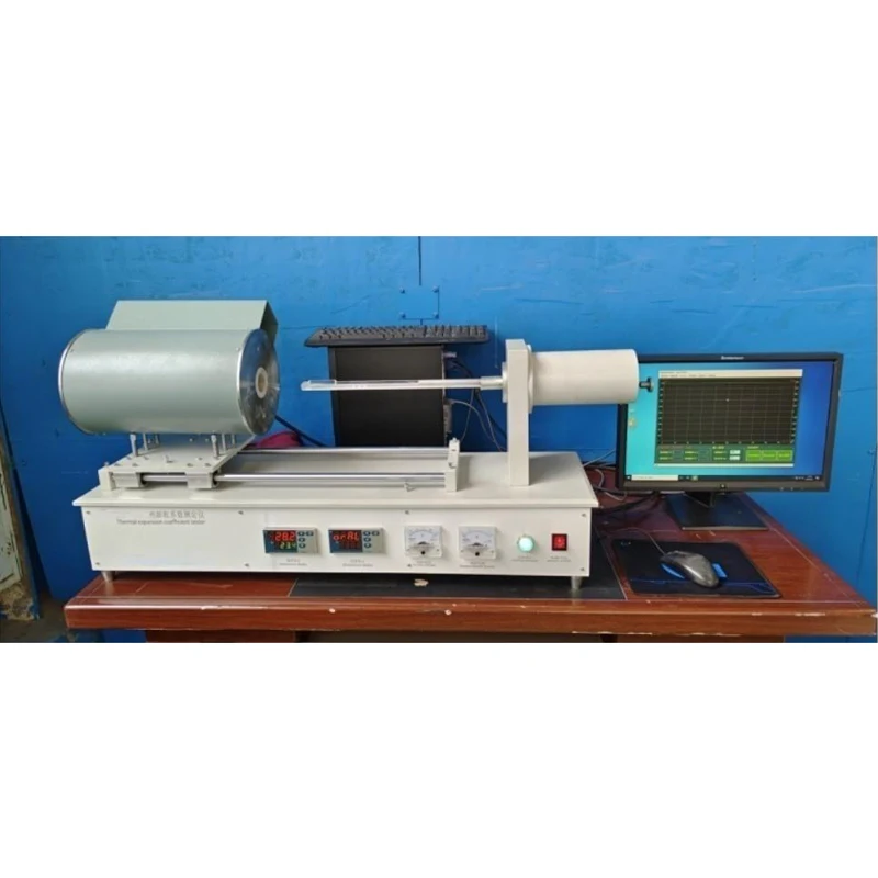 ISO 10545 ISO 7991 Thermal Expansion Coefficient Glass High-Temperature Horizontal Heat Expansion Tester Machine