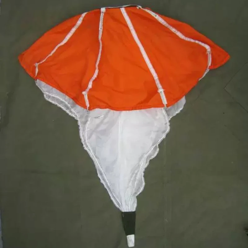 Tiny Pilot Chute Model 1meters Diameter Toy​ Dropping Parachute Cloth Spring-Launched Nylon Canopy for RC Airplane/Drone