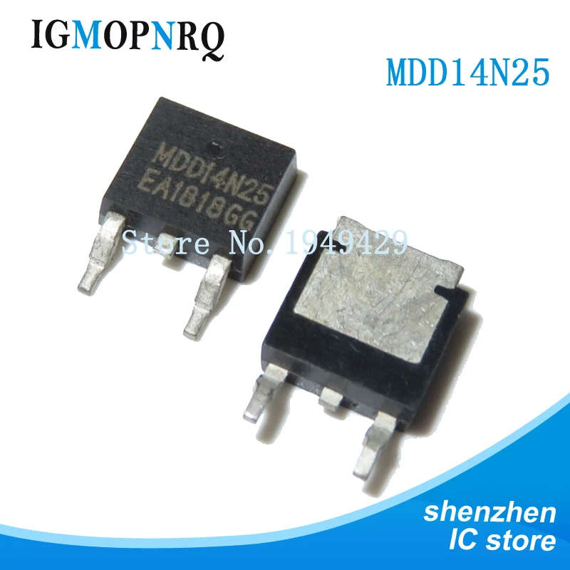 10 Uds MDD70R900P TO252 70R900P TO-252 MDD5N40 5N40 MDD3752 MDD1903 MDD14N25 MDD3752RH MDD5N40RH MDD1903RH MDD1752 nuevo