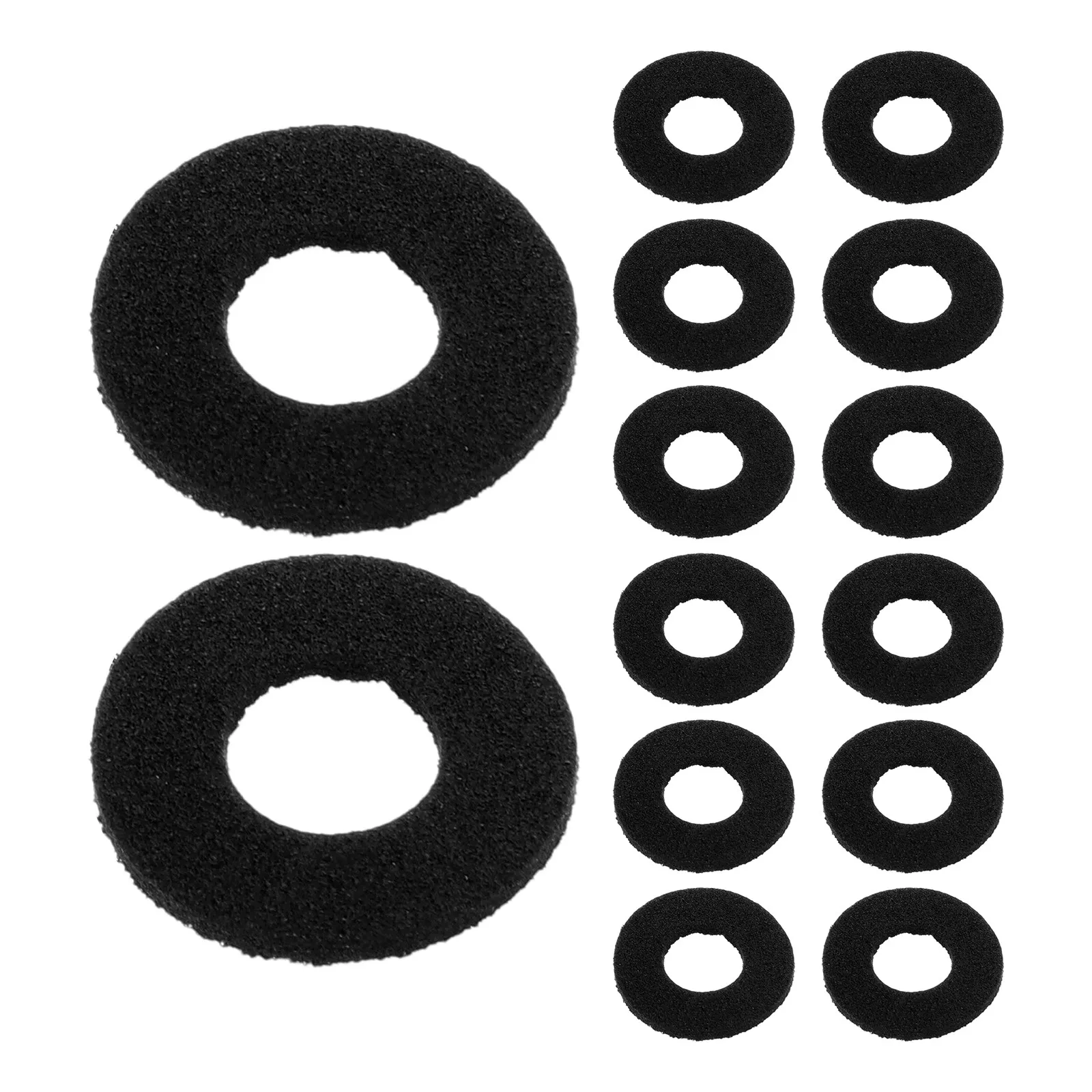 

100Pcs Universal Car Door Panel Buckle Pads High Density Sponge Shock Absorber Noise Proof Interior Panel Screw Cushion Anti