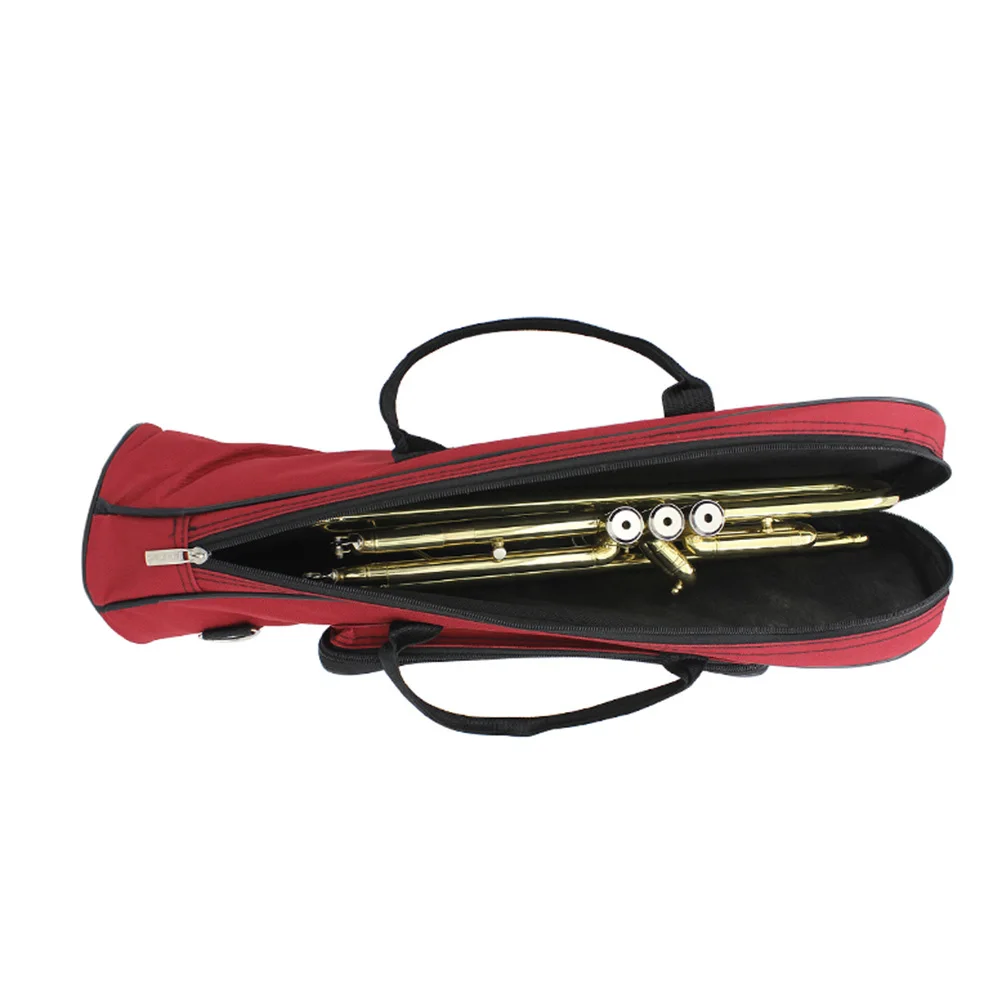 

Lightweight Trumpet Carrying Bag Simple Stylish Design Portable Handheld Trumpet Storage Pouch Musical Instrument Case