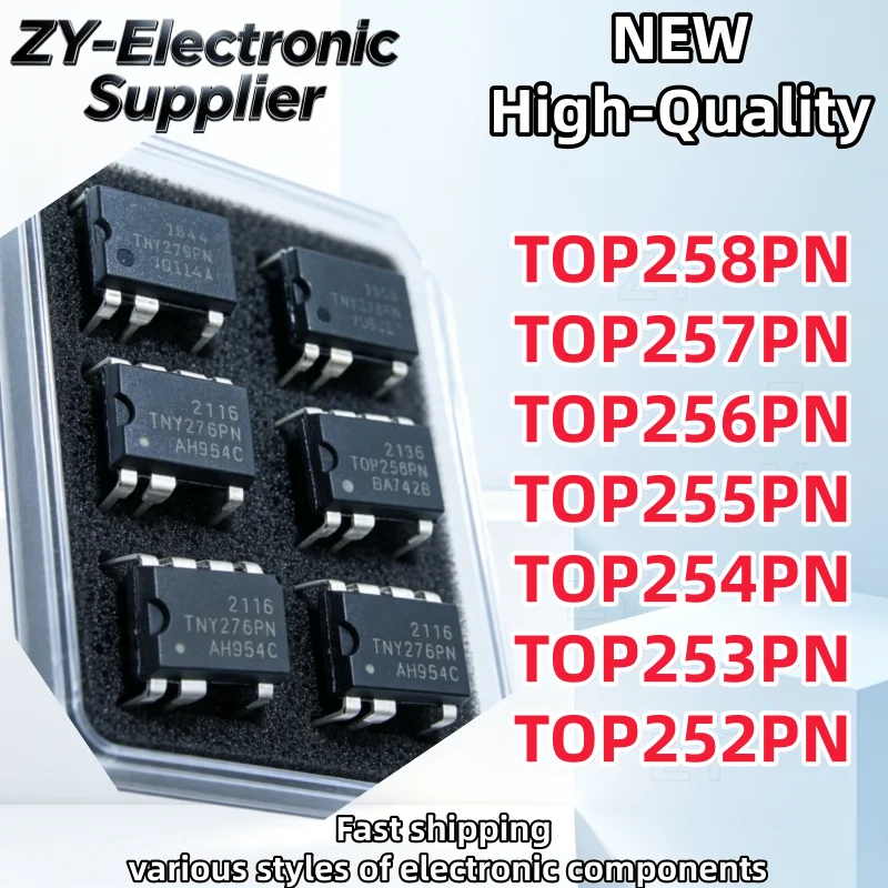 【10PCS】DIP-7 TOP258PN TOP257PN TOP256PN TOP255PN TOP254PN TOP253PN TOP252PN Best Quality In Stock