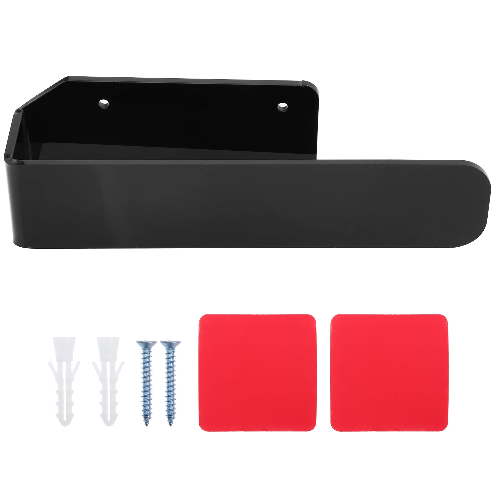 

1pc Acrylic Towel Rack Space-saving Wall Mount Holder Strong Adhesive Bathroom Kitchen Lavatory Storage Organizer Smooth Surface