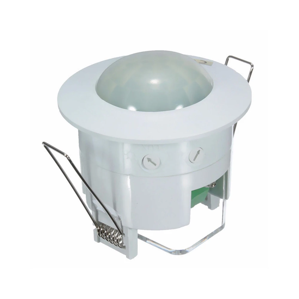 1Pcs 220Vac Human Body Inductive Switch Lamp Infrared Detector Movement Trigger Lamp on Delay Time Adjustable