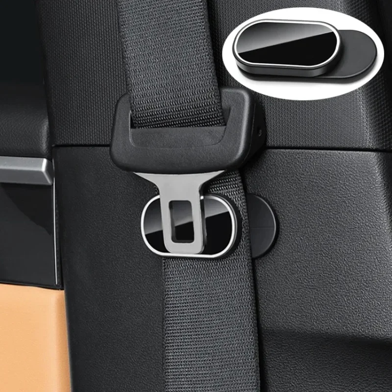 Car Seat Belt Holder Magnetic Adjustable Limiter Fastening Clip Car Safety Belt Anti-sound and Anti-friction Car Accessories