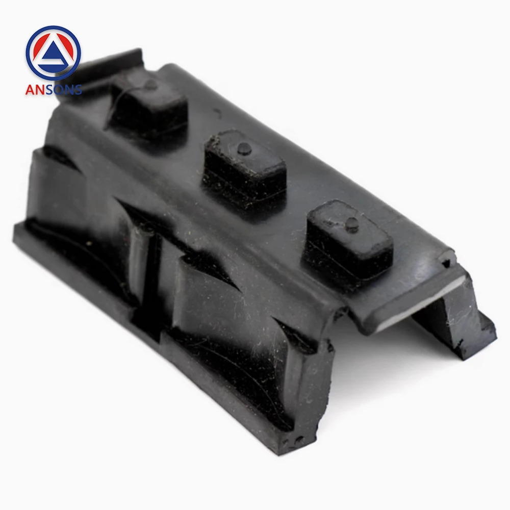 120 112 mm KONE Elevator Guide Shoe Busher Rubber Pad Ansons Elevator Spare Parts