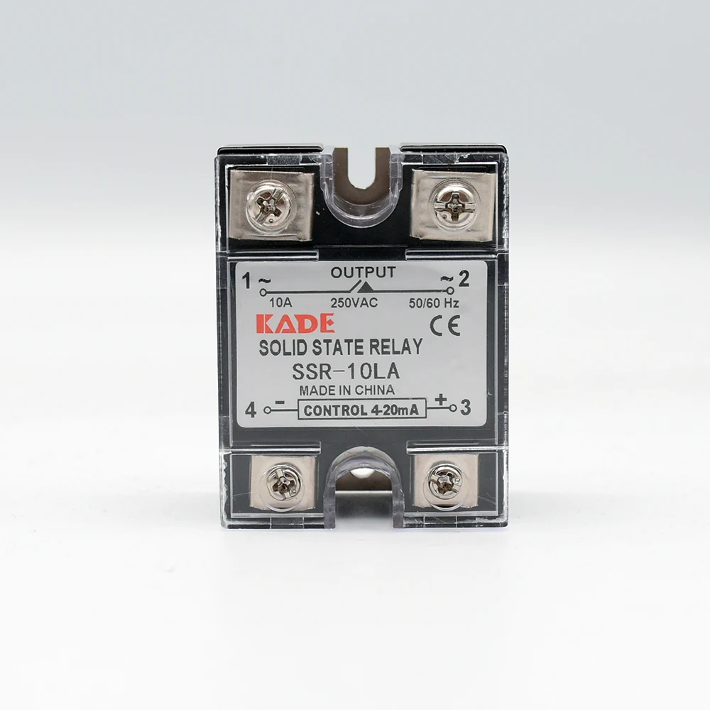 SSR-10LA/ 25LA / 40LA aktualny typ półprzewodnikowy regulator napięcia inteligentny półprzewodnikowy regulator napięcia moduł regulatora wejście 4-20mA