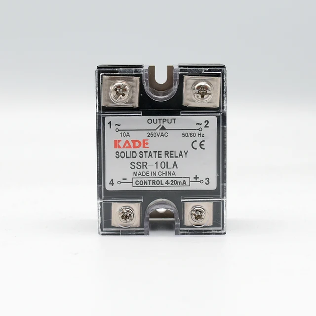 SSR-10LA/ 25LA / 40LA aktualny typ półprzewodnikowy regulator napięcia inteligentny półprzewodnikowy regulator napięcia moduł regulatora wejście 4-20mA