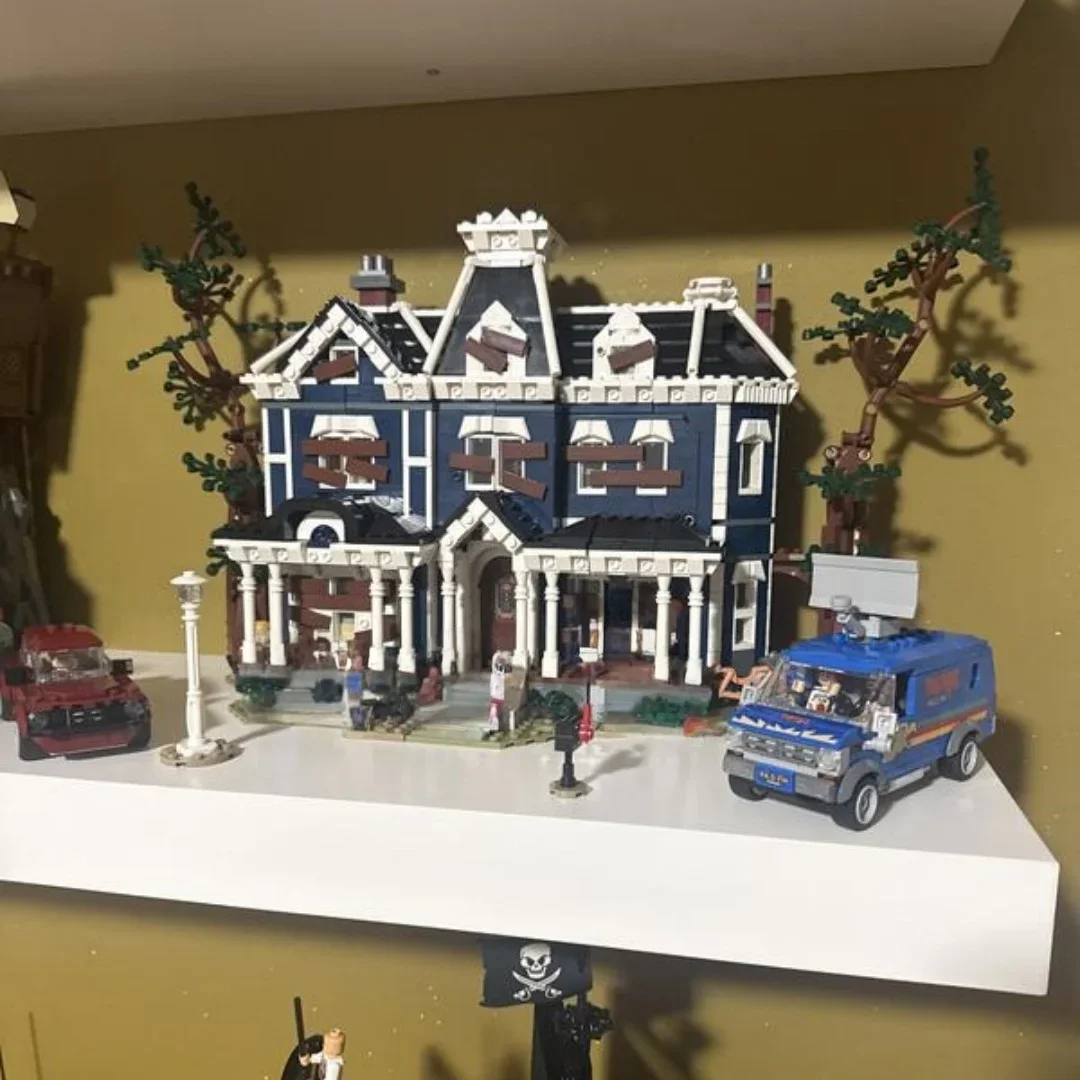 2026 Holiday Gifts House Building Blocks 2593pcs Model Building Kits Assemble Toys for Home Decor Adults Gifts