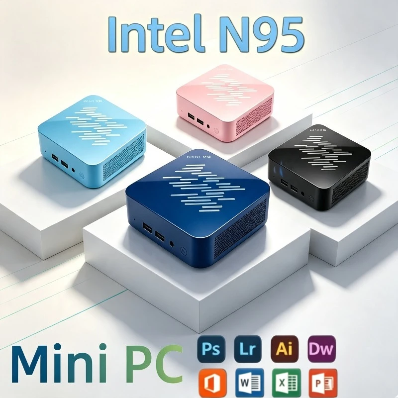 New High Performance Intel Core N95 16GB RAM 1/2TB SSD Bluetooth 5.2 WiFi6 1000M Ethernet  Gaming Office Intel I9 Mini PC