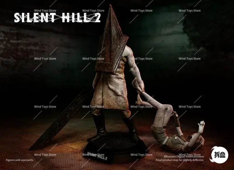 Iconiq ستوديو سايلنت هيل 2 فقاعة الرأس ، ممرضة الثلاثي رئيس فيلم الرعب نموذج ألعاب شخصيات الحركة هواية Presale 1/6 #3