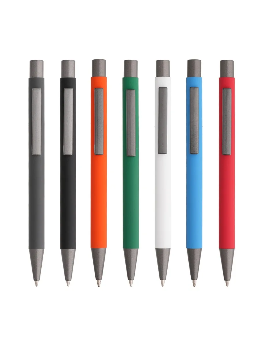 Stylos à bille en métal personnalisés, 50 pièces, logo personnalisé gratuit, pour cadeaux publicitaires d'entreprise, 50 pièces/lot