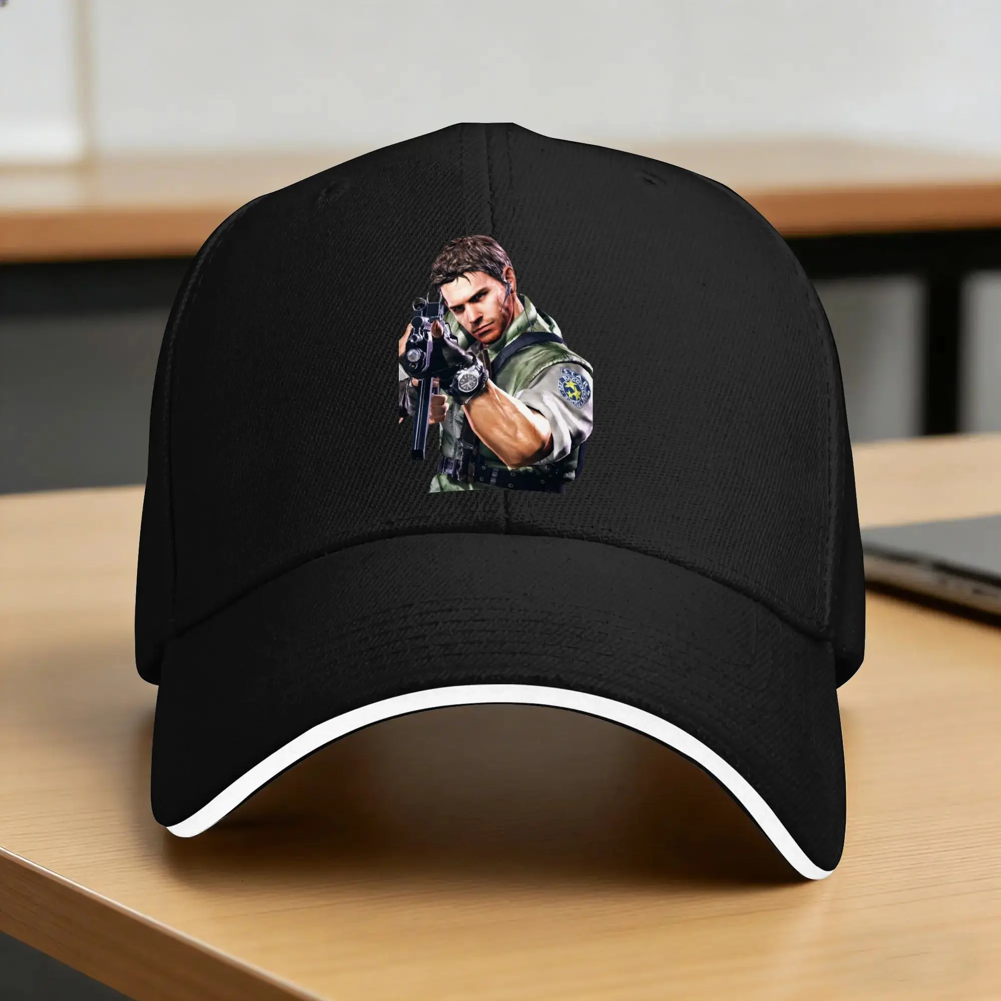 Resident Evil 5 Chris Redfield Kpop Rock Hip Hop Hats For Couple Women Wholesale  Classic Snapback Cap
