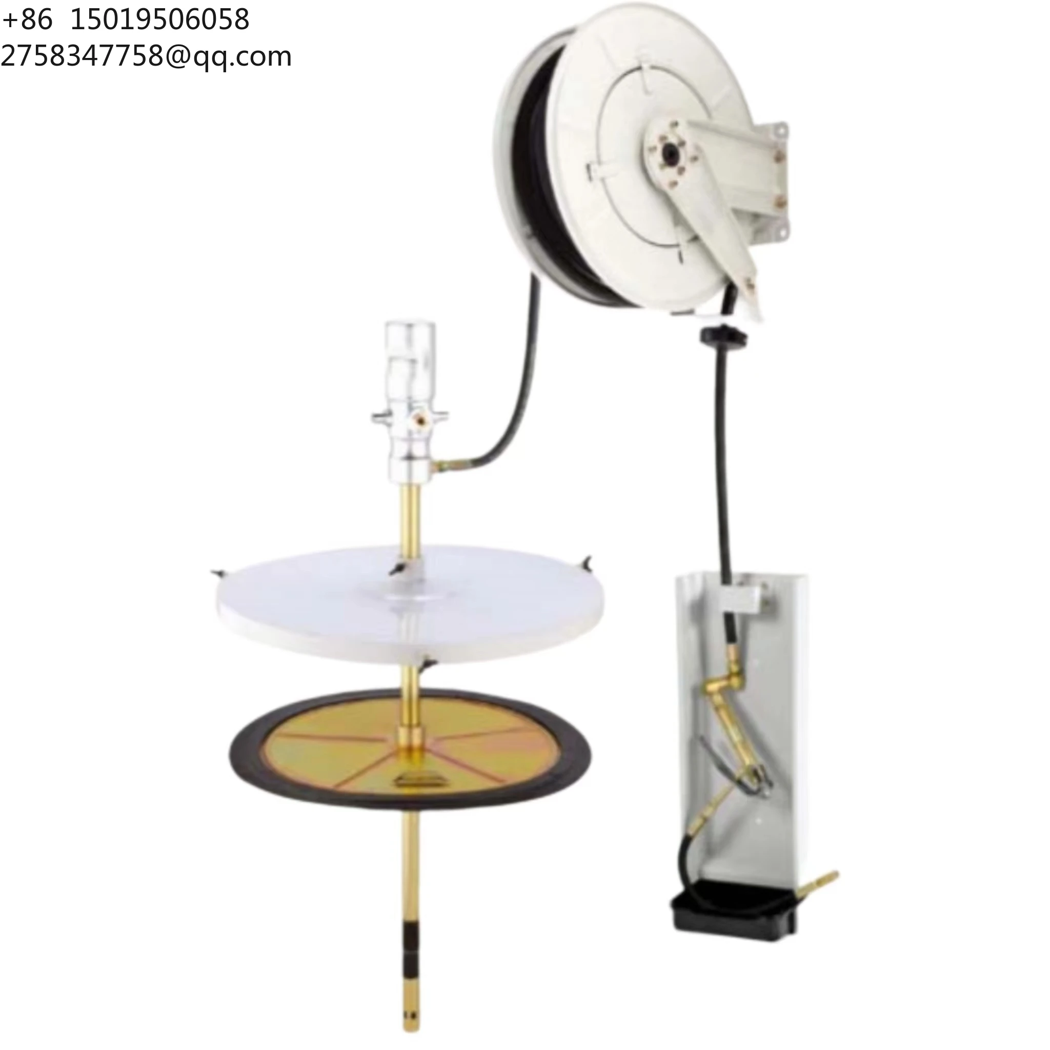 Lubricants Oil Grease Dispensing Systems With Pump Applied on Drums With Hose Reel