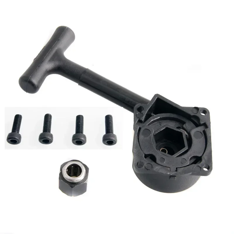 Kit de partida universal para motor nitro, alça de partida para rc 1/10 r025 r020 hsp. 18 rc nitro vertex vx