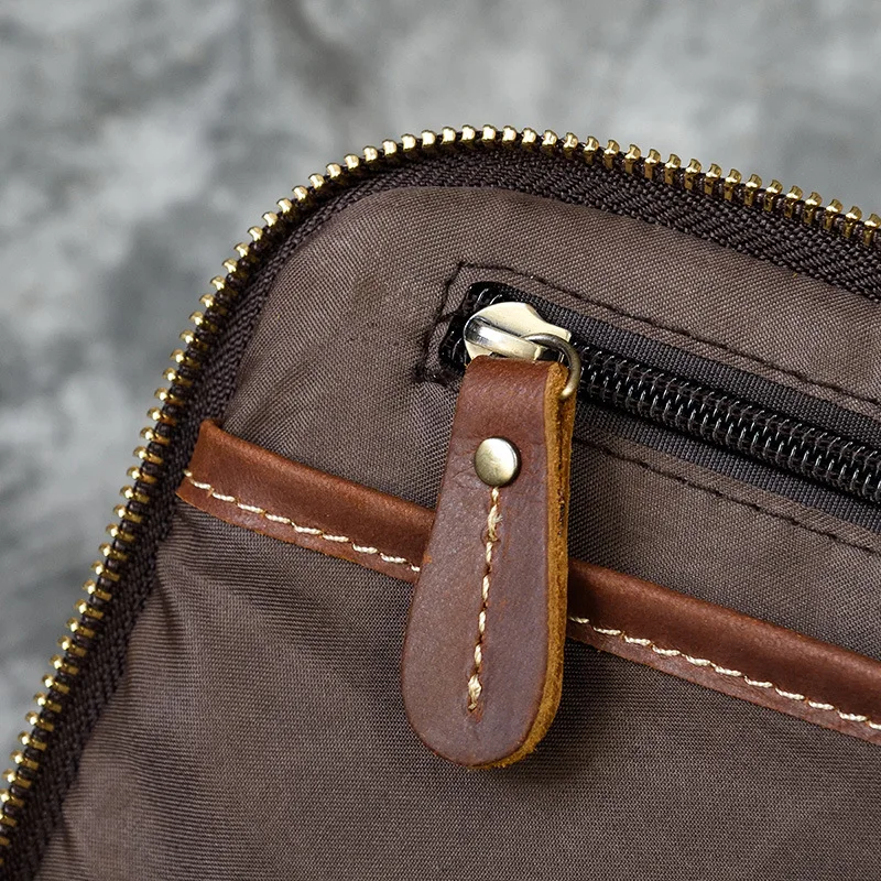 حقيبة يد نسائية حقائب مكياج رجل ريترو حقائب سفر تخزين حقائب جلدية Maletín MHGWB #5