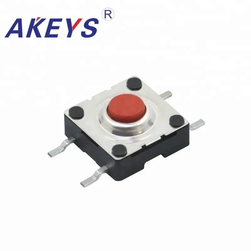 10PCS TS-I006 10*10 Tact Switch SMD SMT 4 Pin Pressure Tactile Switch