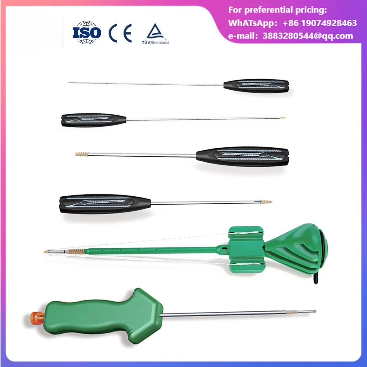 Manual Class III Shoulder Sports Medicine PEEK Osteotendon Suture Orthopedic Trauma Repair Arthroscopy Anchor Suture