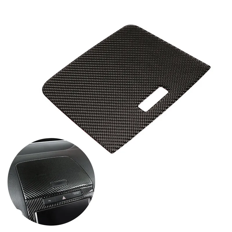 

For VW Touareg 2011-2018 2012 2013 2014 2015 2016 2017 Car Center Control Panel Storage Box Interior Carbon Fiber Cover Trim
