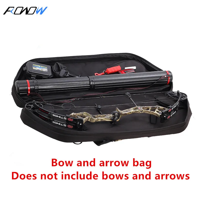 ROWOW Compound Bow Archery Hard Bow Bag Popular Box High Quality Shooting Competition Backpack Outdoor Bow Bag