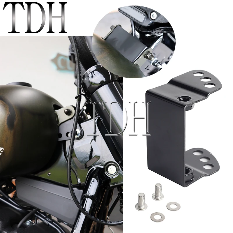 Steel Gas Tank Lifts Kit For Harley Softail Street Bob FXBB FXBBS FXST 2018-2023 35-55mm Raise Tank Modified Risers Bracket Pad